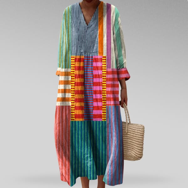 Quinn – Geometric Print Dress