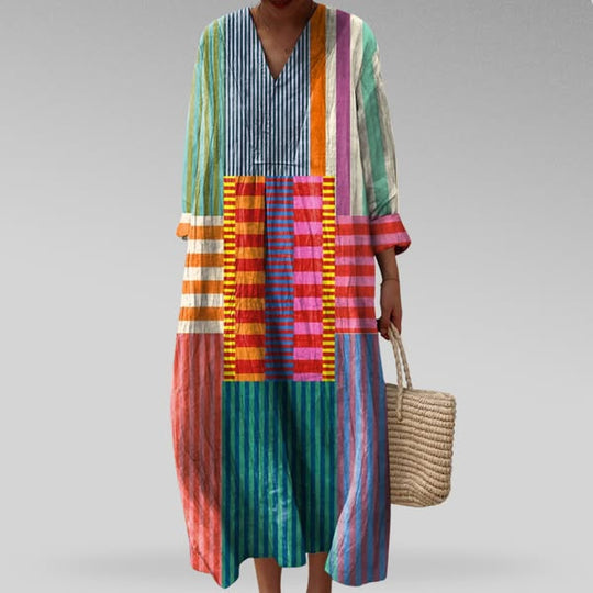 Quinn – Geometric Print Dress