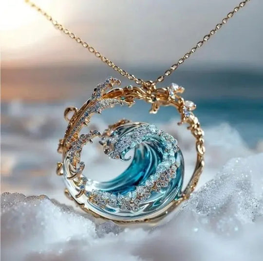 Marina – Refined Ocean’s Oath Necklace