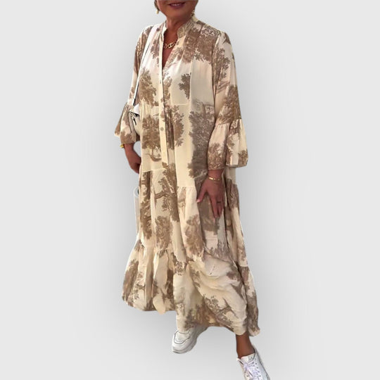 Kathy – Floral maxi dress