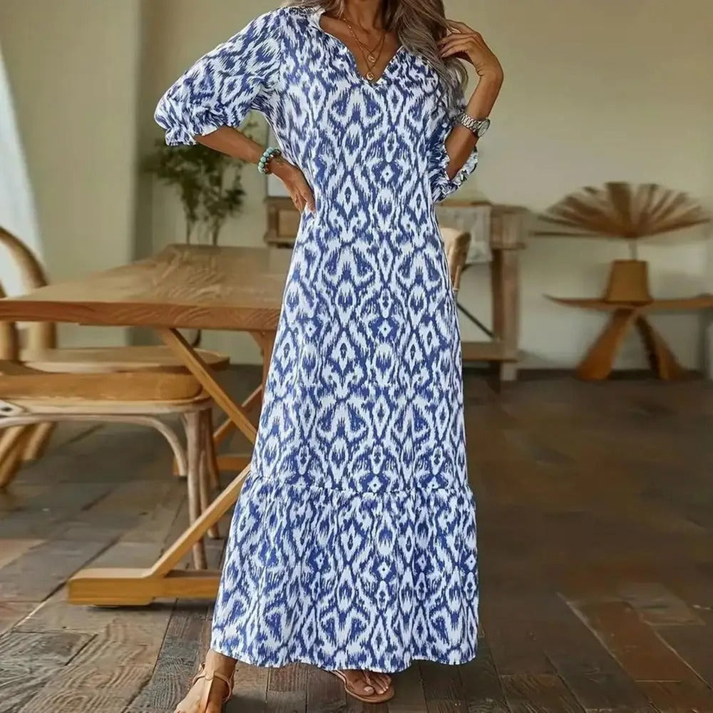 Natalia – Flowing Summer Maxi Dress