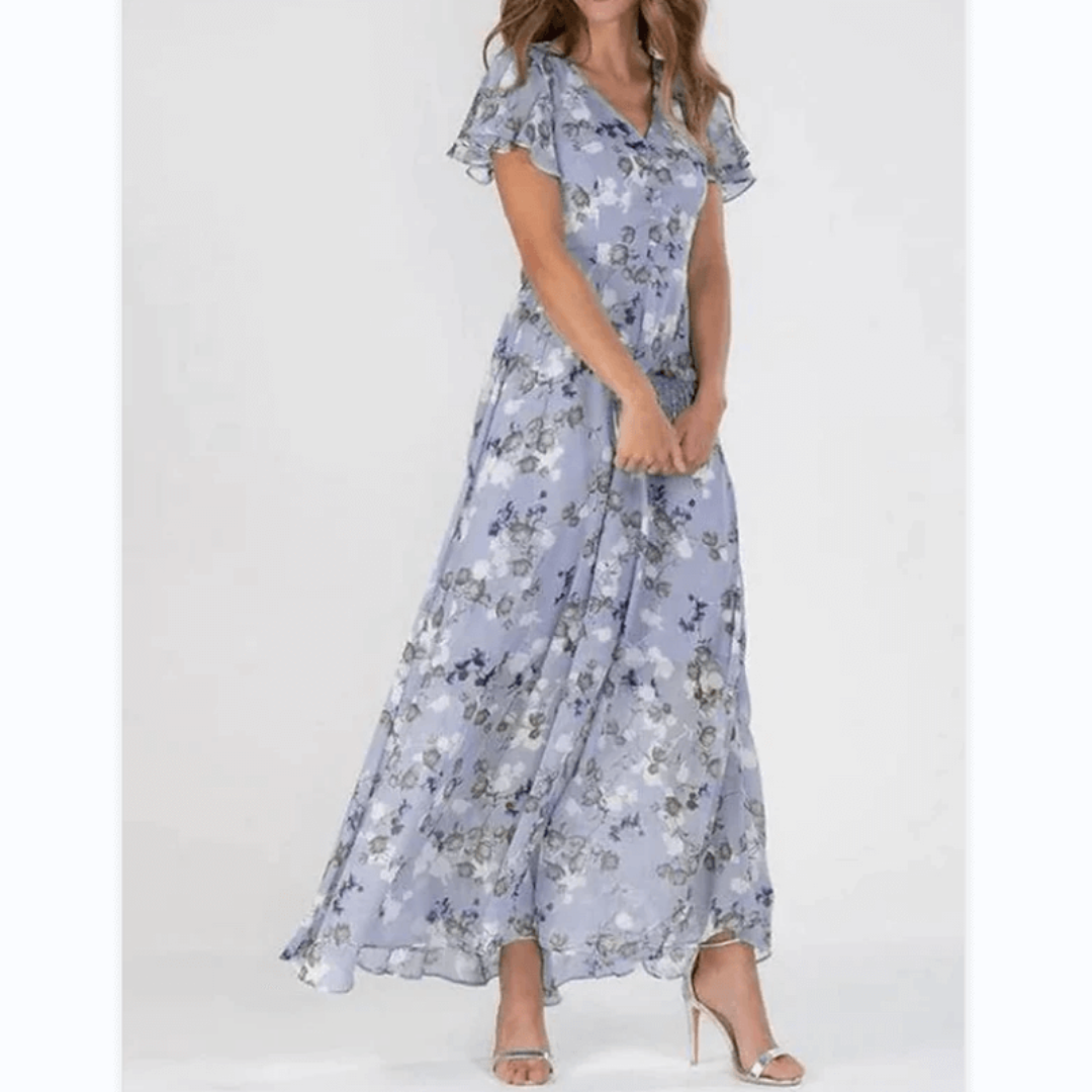 Erica – Floral Maxi Dress