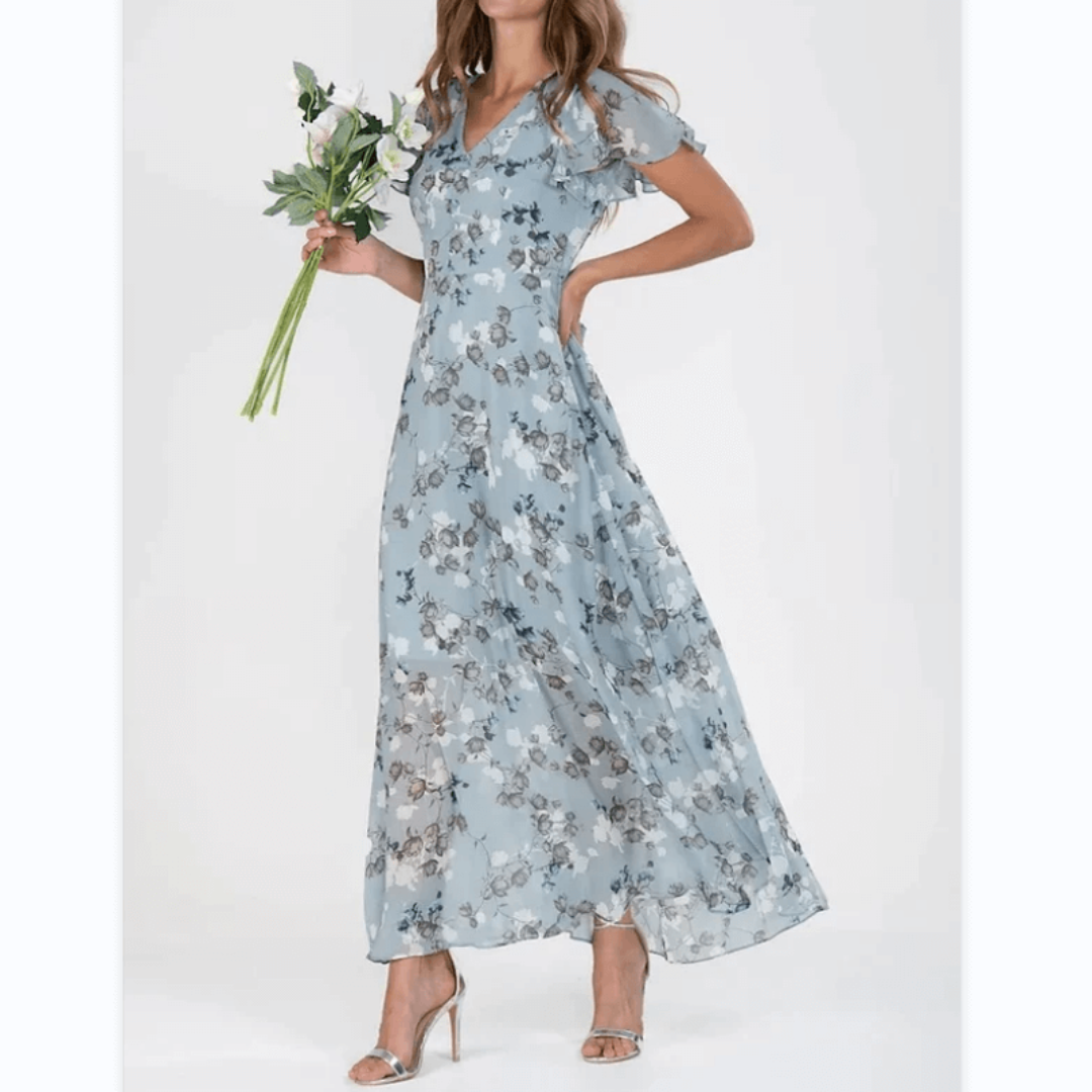 Erica – Floral Maxi Dress