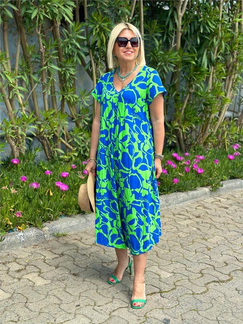Anita – Elegant Floral Dress
