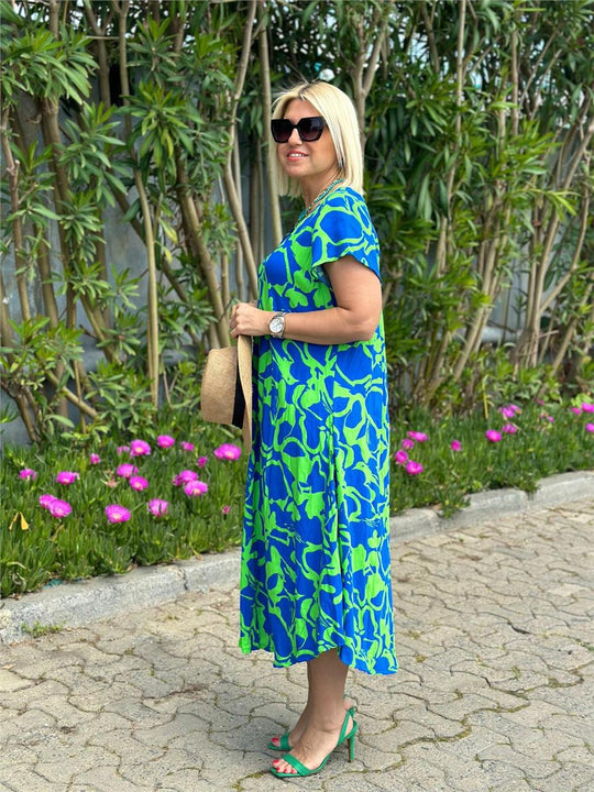 Anita – Elegant Floral Dress